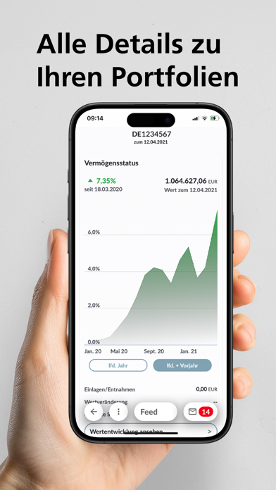 DZ PRIVATBANK Vermögensportal Screenshot 4 - AppWisp.com