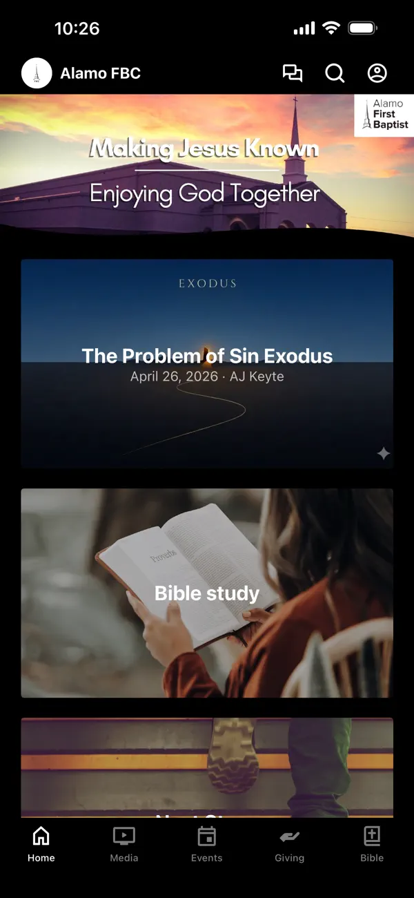 Screenshot #1 pour Alamo First Baptist