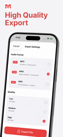 Morb: Audio Reverb Editor iPhone screenshot