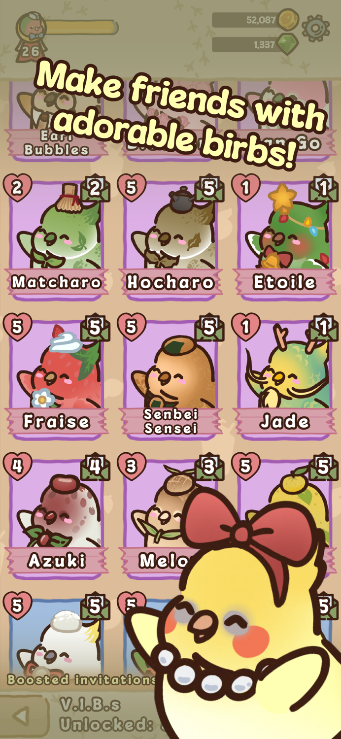 Cafe Cafe Idle Bird Collector