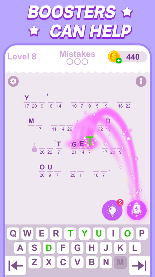 #3. CipherWord Master (iOS) 由: 亚丽 阴