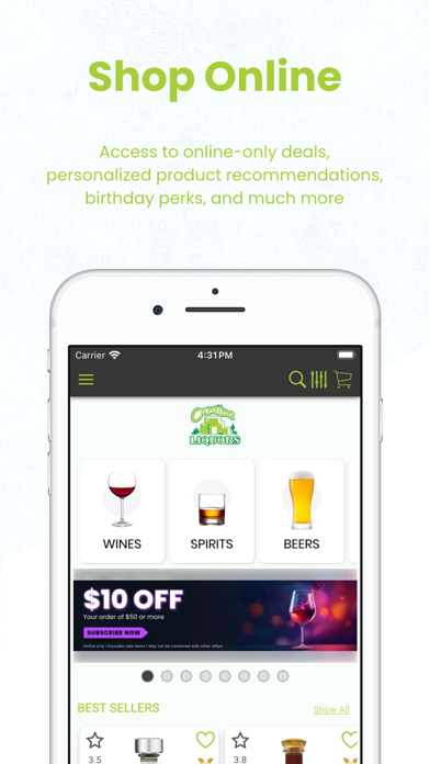 Cantina Liquor Screenshot 1 - AppWisp.com Cantina Liquor Screenshot 1 - AppWisp.com