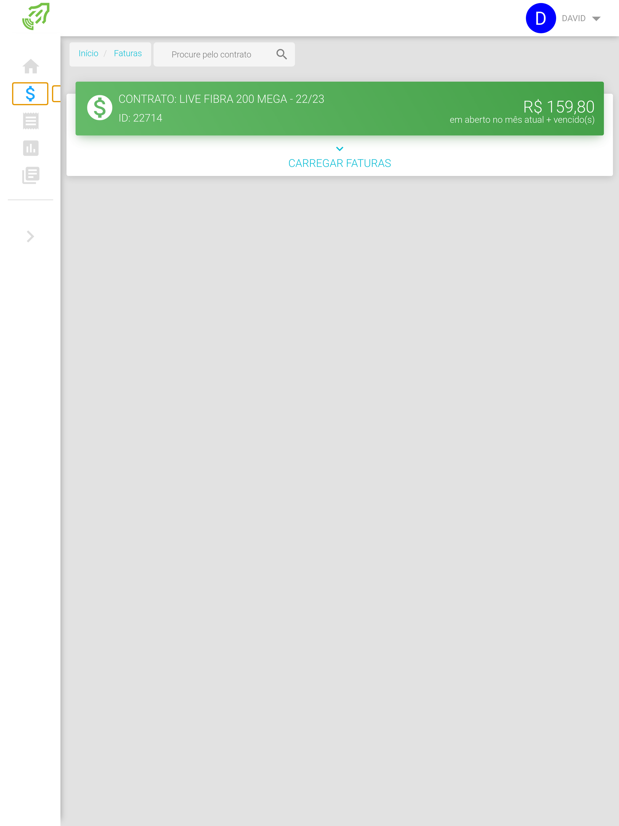 Livenet - Central do Cliente