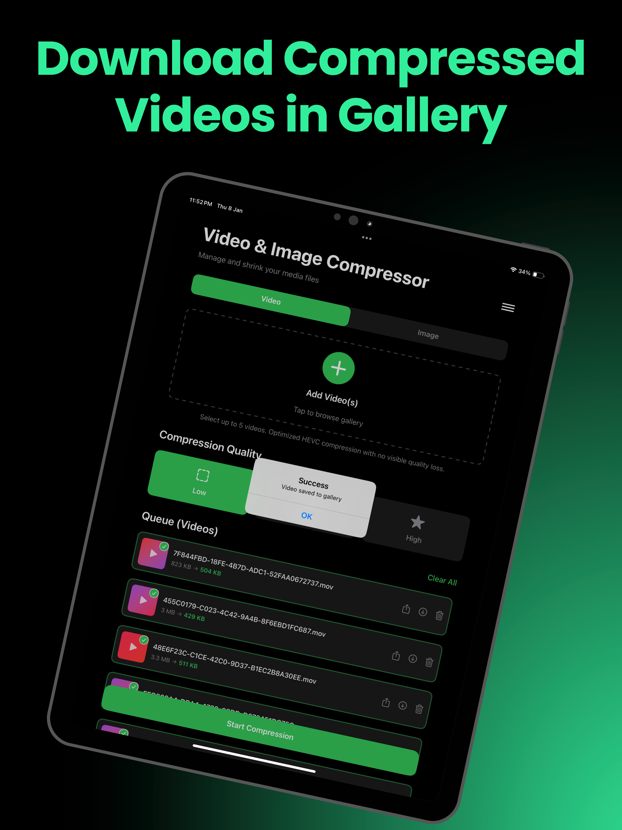 ShrinkLab – Media Compressor
