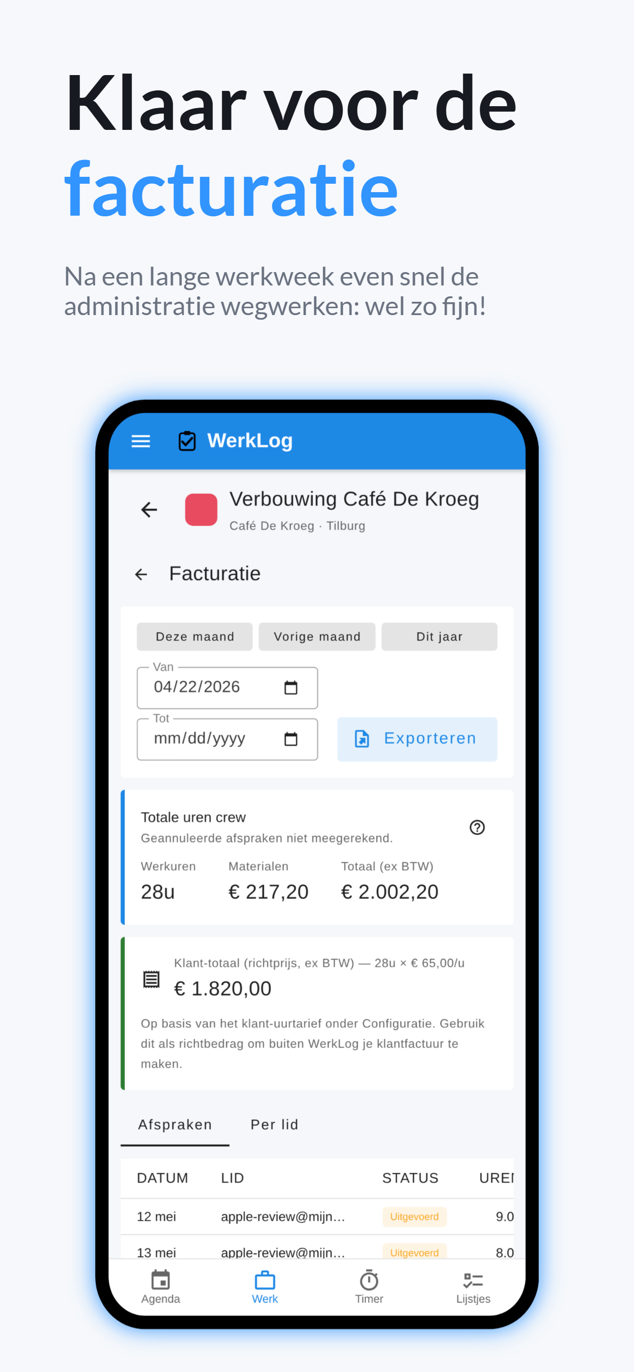WerkLog