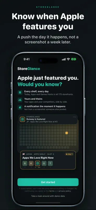 StoreGlance: ASO Rank Tracker screenshot 1 of 5