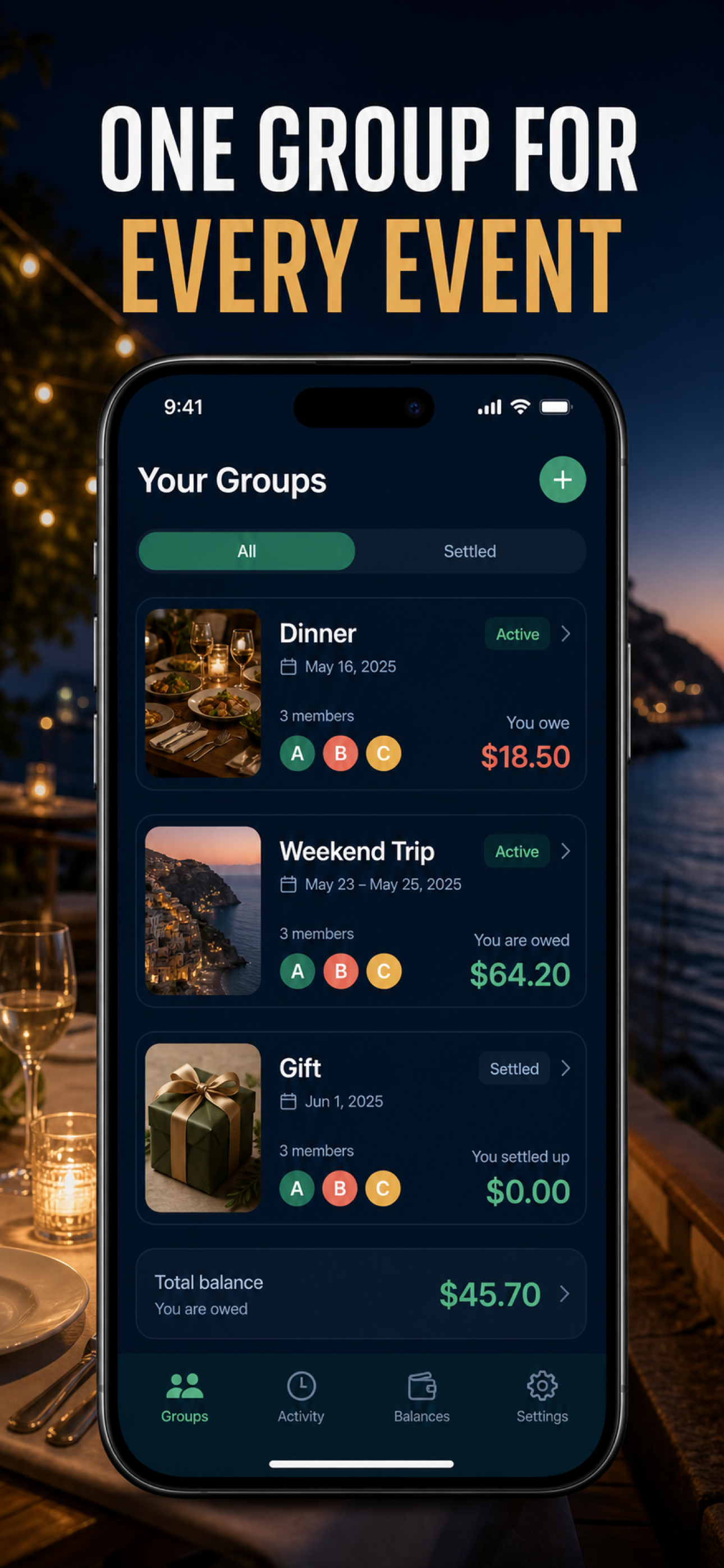 Split Bill: Group Expenses screenshot 4