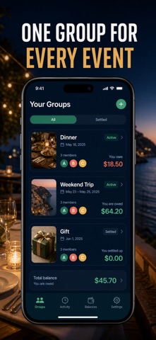 Split Bill: Group Expenses Screenshot 4 of 10