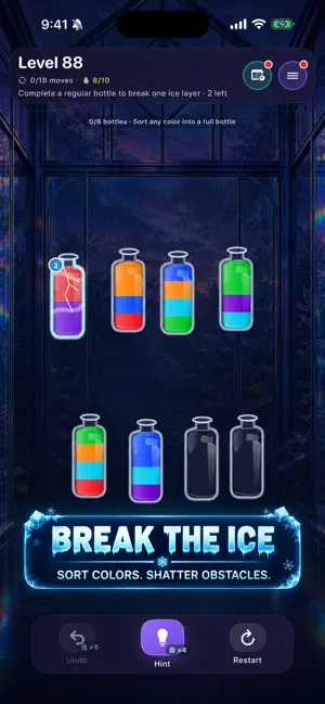 Water Sort Puzzle - No Ads screenshot 2