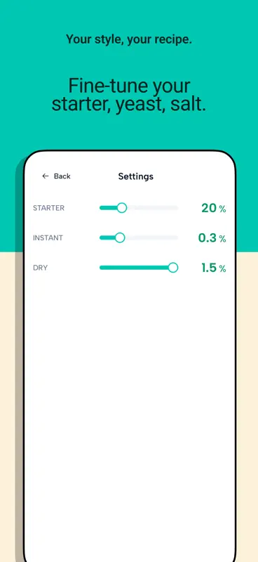 Dough Calc screenshot 5 of 6