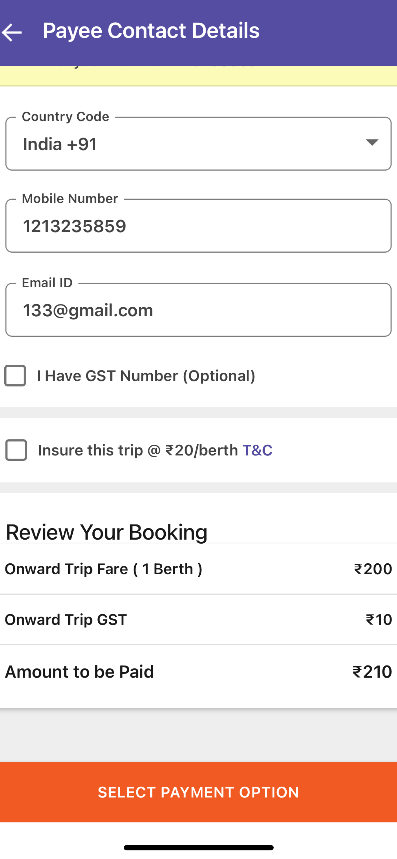 Shrinathji Travels screenshot 9