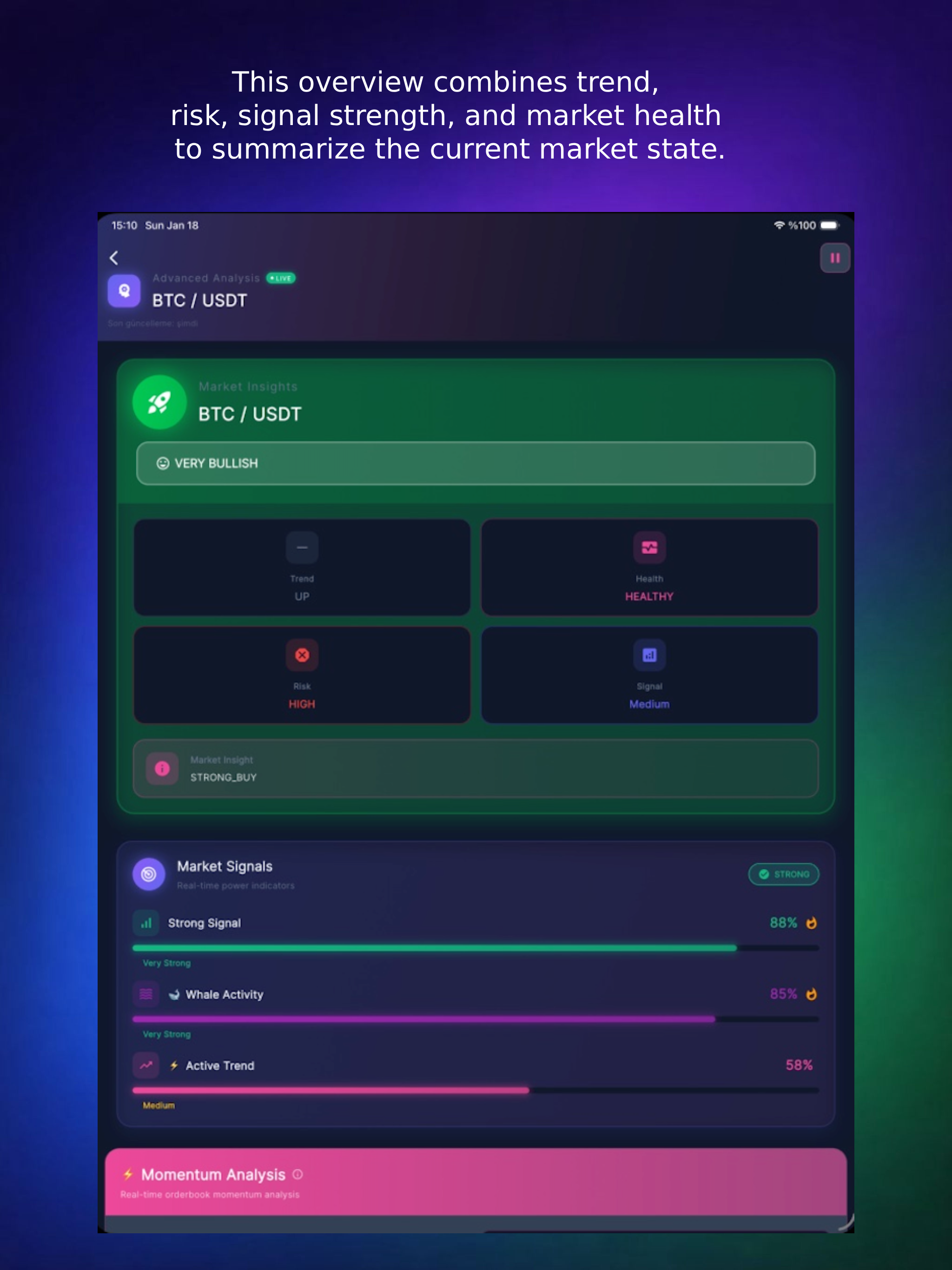 Fluxion: Crypto Whale Tracker screenshot 20