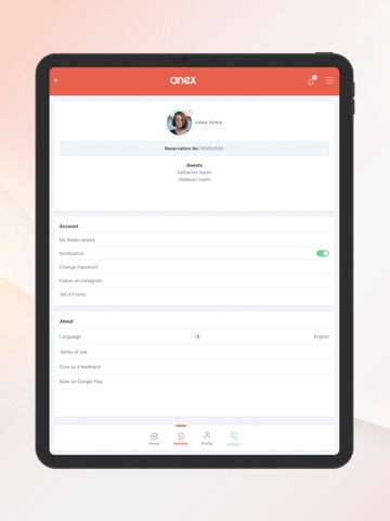 Anex Tour iPad screenshot