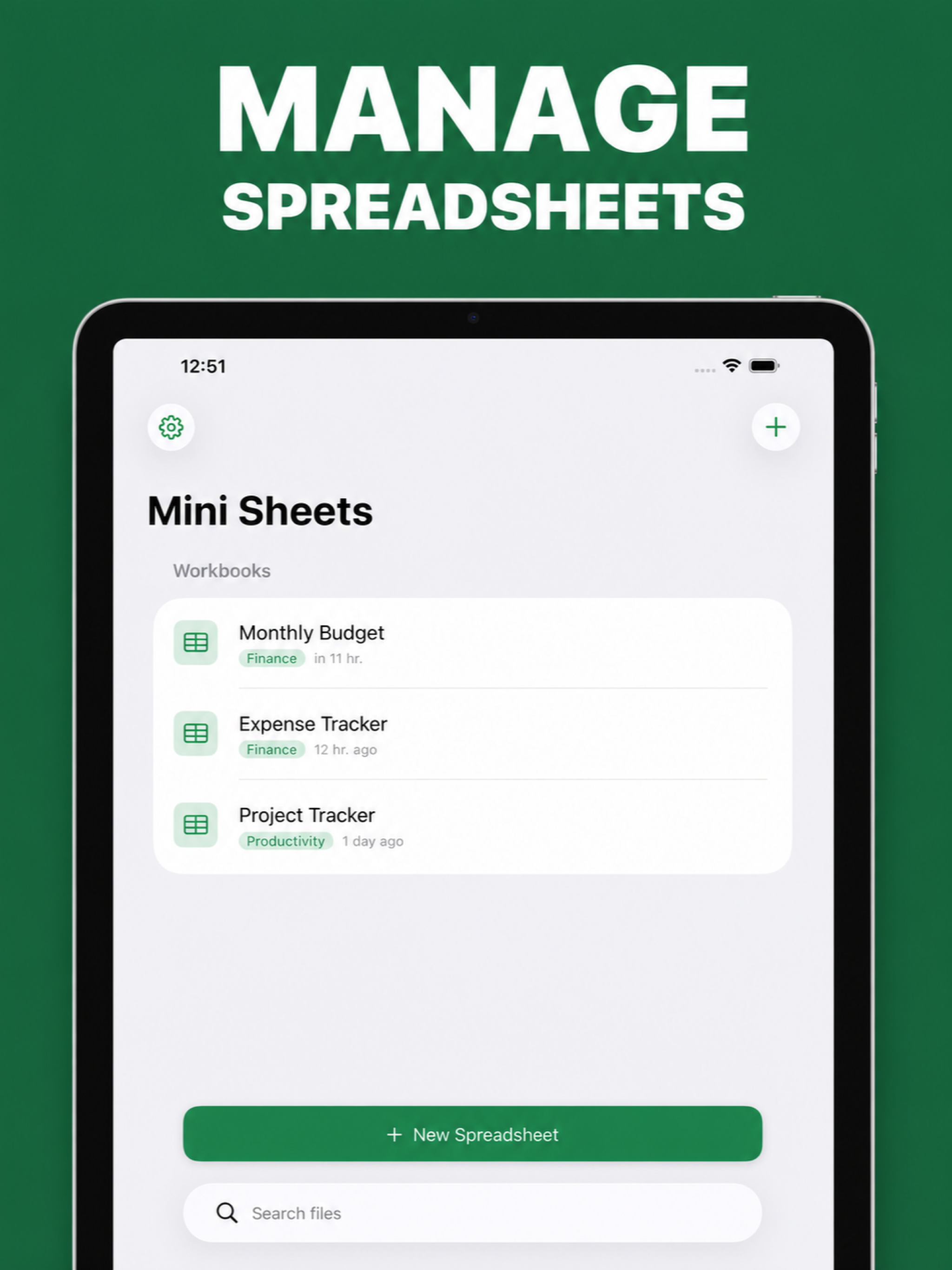 Spreadsheet maker: view & edit screenshot 7