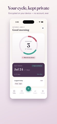 Period Tracker: Private Log Screenshot 2 of 6