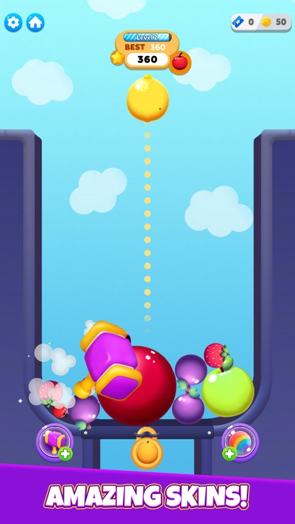 Fruit Merge-Juicy Melon Puzzle screenshot-5