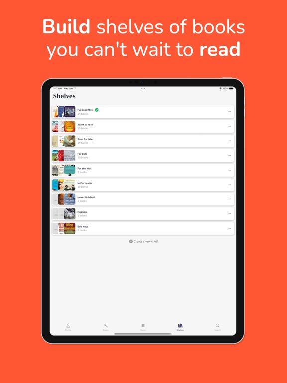 Bookist iPad screenshot 4 - Book app