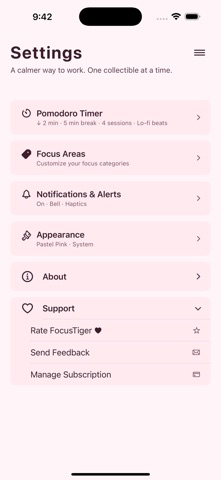 FocusTiger - Pomodoro Timer screenshot