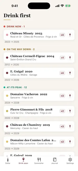 Caviste: Wine Cellar & Scan screenshot 4