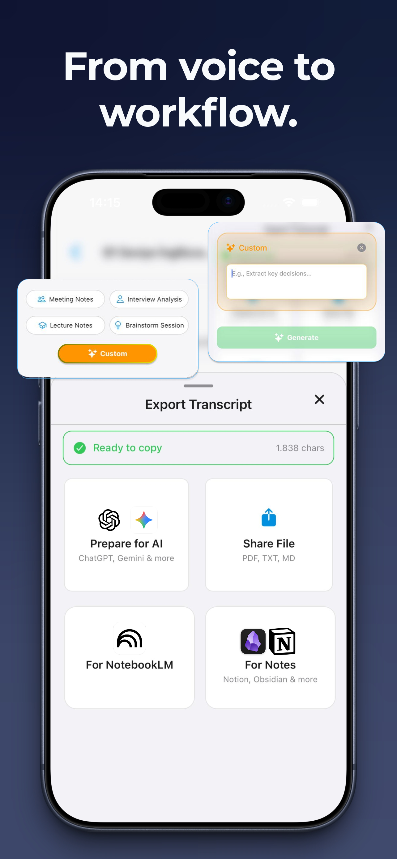 Speech to Text: EchoScribe screenshot 3