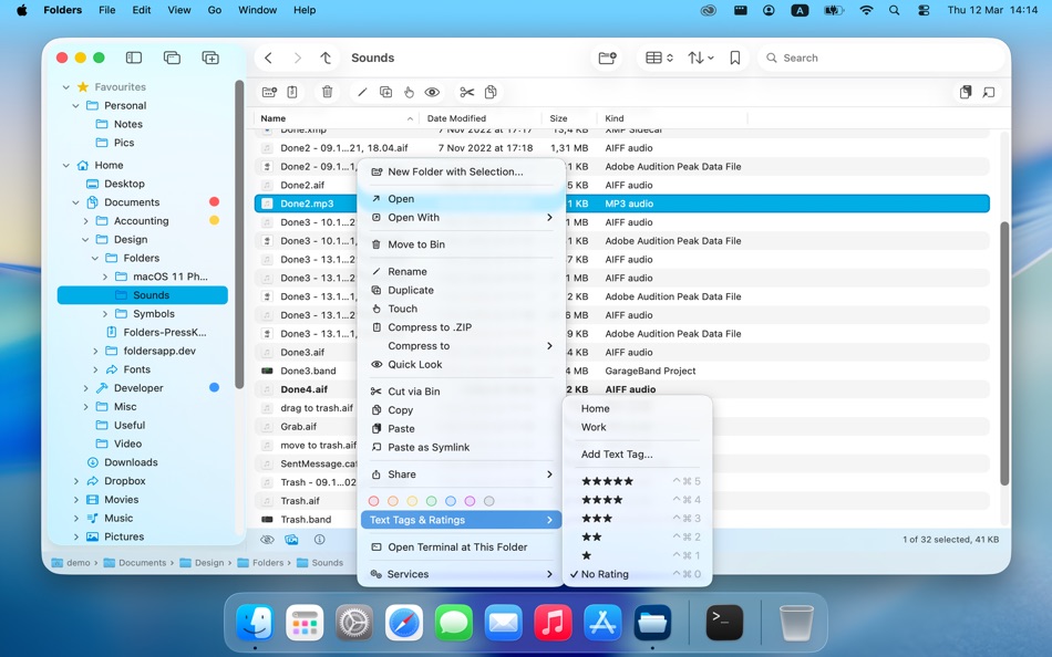 #5. Folders File Manager (macOS) di: Andriy Konstantynov