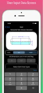 Tank Volume Calculator Pro screenshot #4 for iPhone