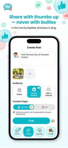 Ta! : A Safe Sharing Space Screenshot 1 of 5