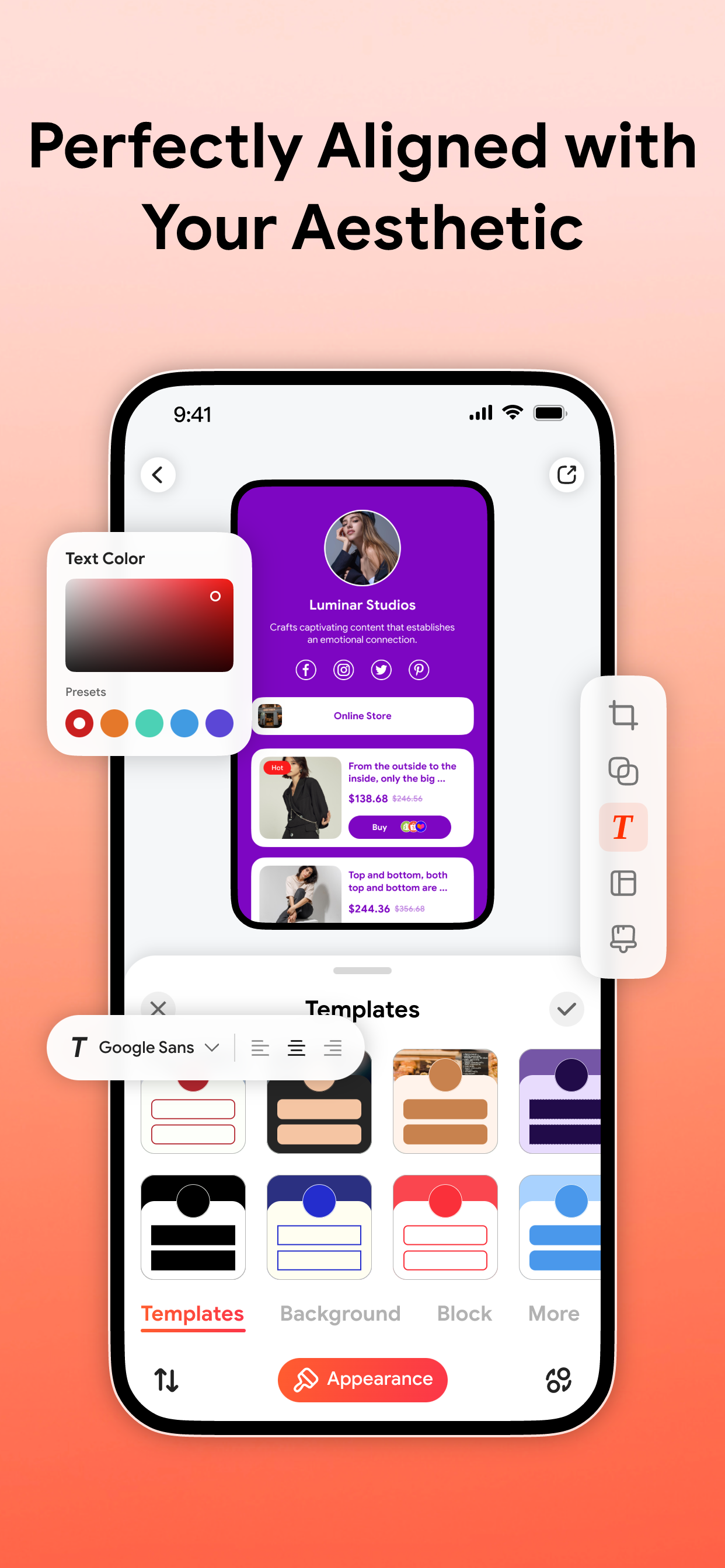 Linkbio - Link in Bio Builder