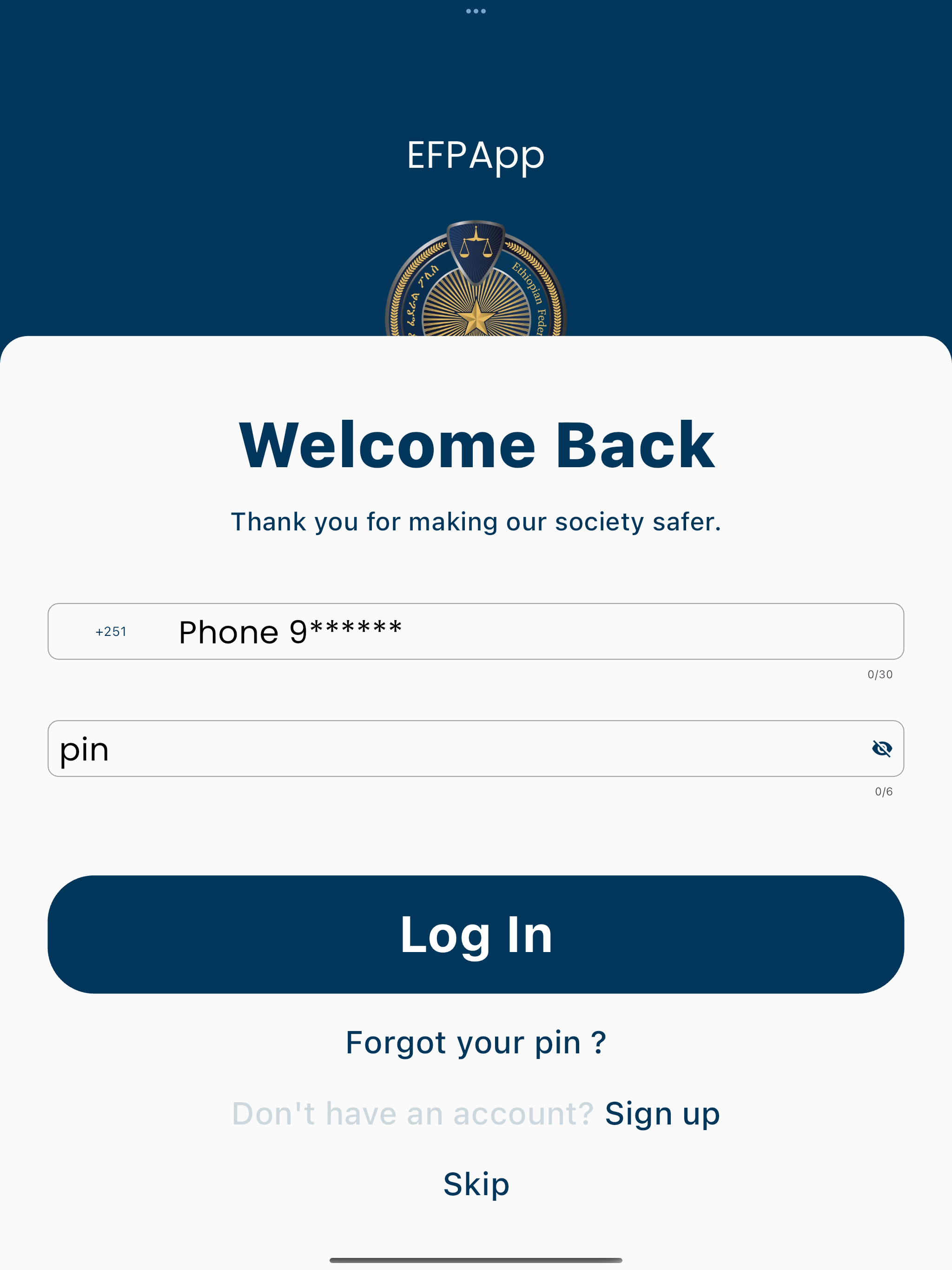 EFPApp