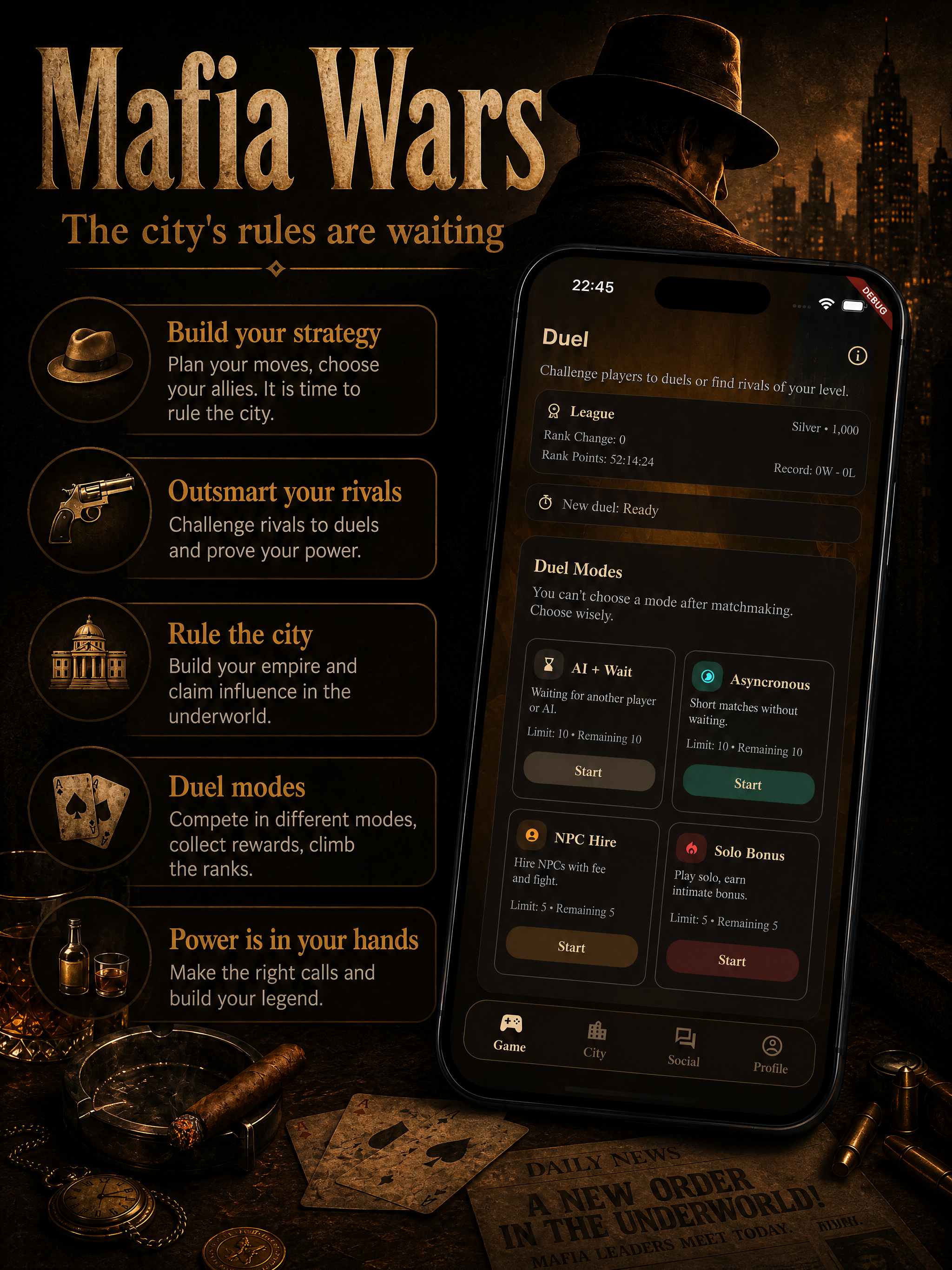 Mafia Wars: Crime RPG screenshot 8