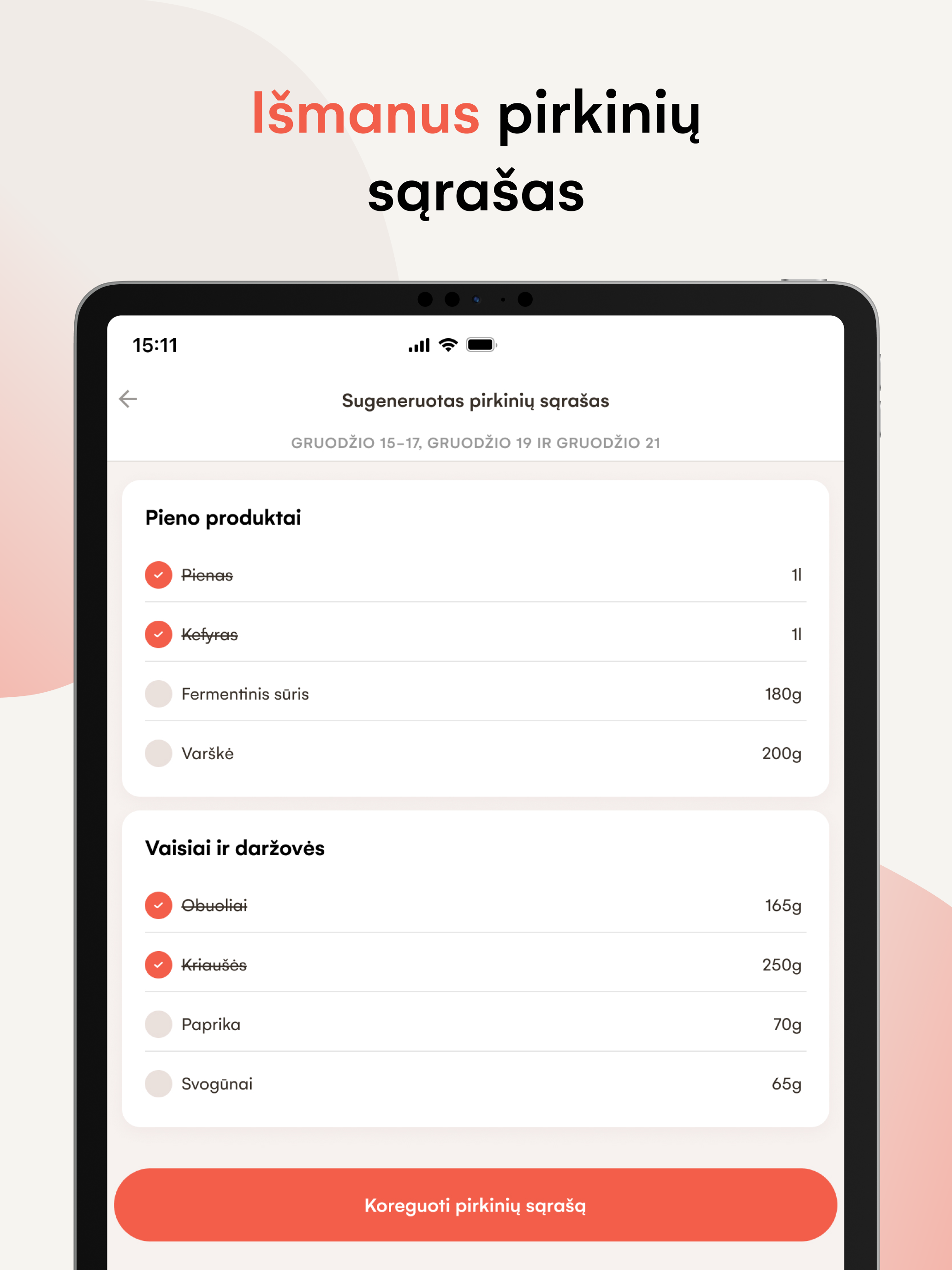 Persikas.com: Mitybos planai