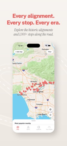 Route 66 Logbook screenshot