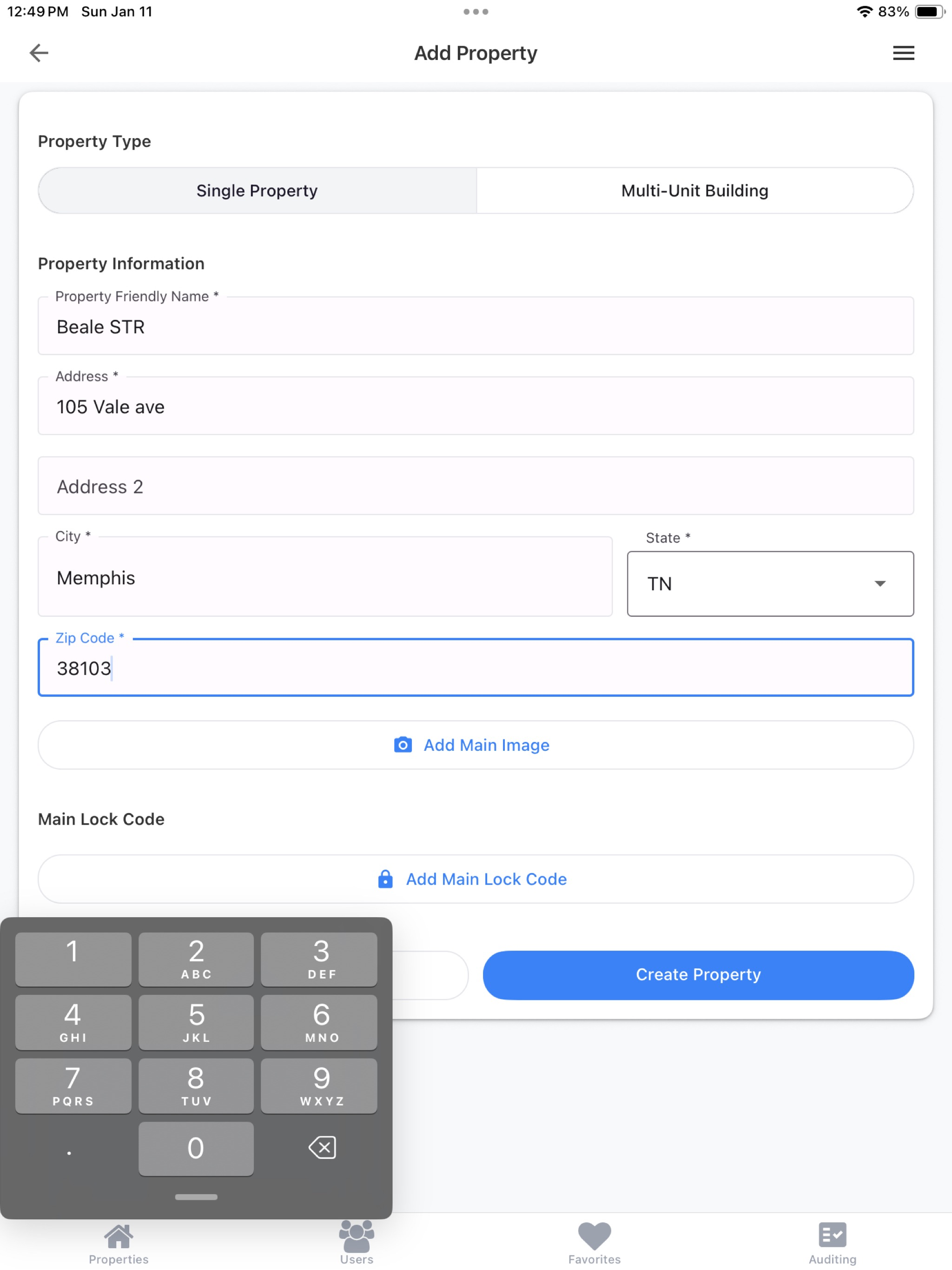 Lock Code Tracker
