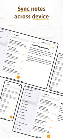 Simple Notes - Note Taking App Screenshot 4 of 7