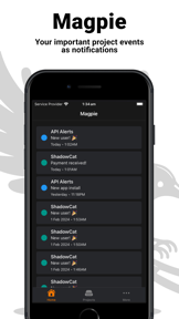 API Alerts screenshot