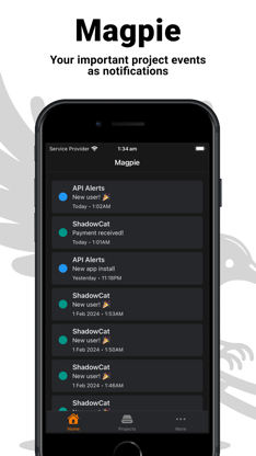 API Alerts screenshot 1