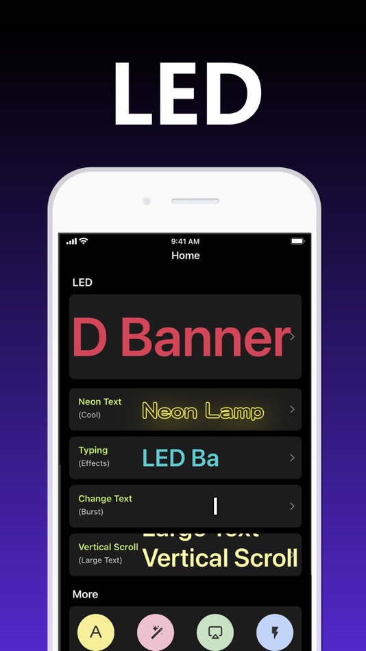 #1. LED Banner-LED (iOS) Podle: 西连 郑