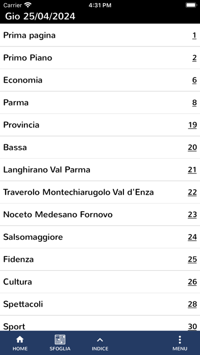 La Gazzetta di Parma Screenshot