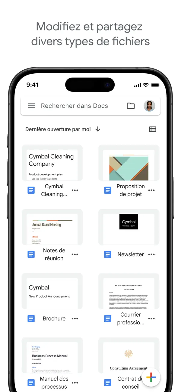 Screenshot #2 pour Google Docs