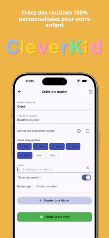 CleverKid – Routines Enfants screenshot