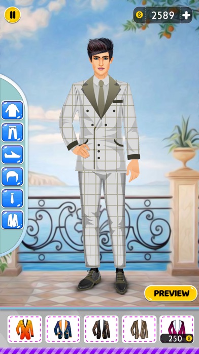 Prince Fashion Dress up Games Screenshot