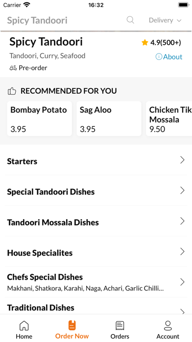 Spicy Tandoori Screenshot