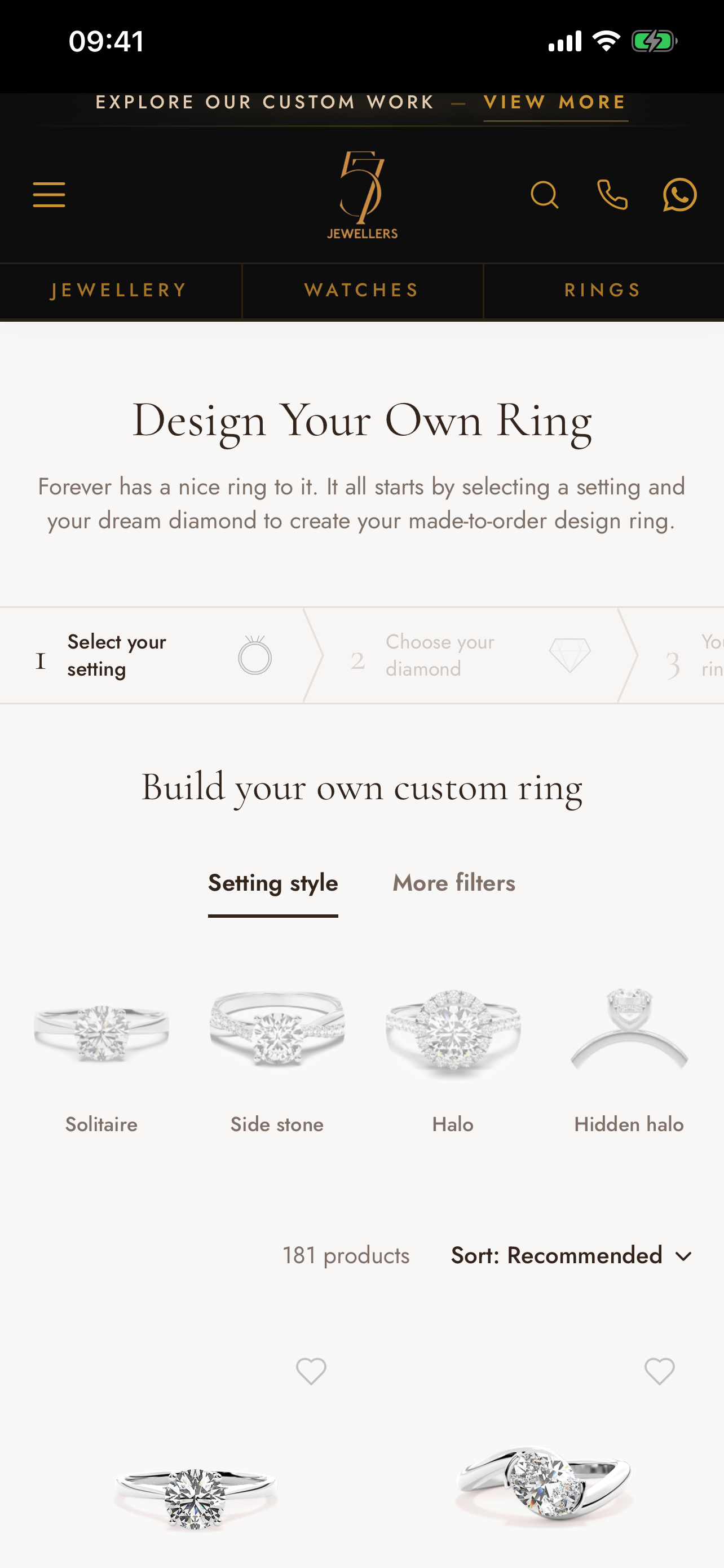 57 Jewellers screenshot 3