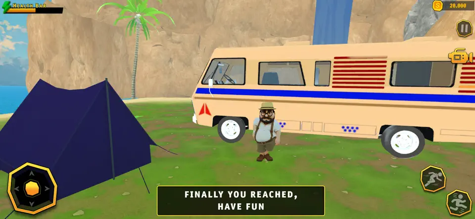 Скриншот RV Tour To Lake Journey Game на iPhone 4