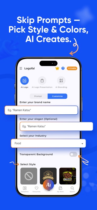 Logofai - AI Logo Maker Screenshot 3 of 8