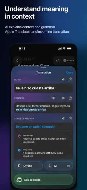 LearnReader screenshot 1