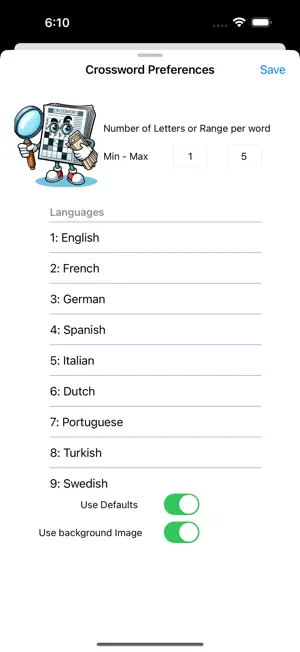Clueless Crossword screenshot 2