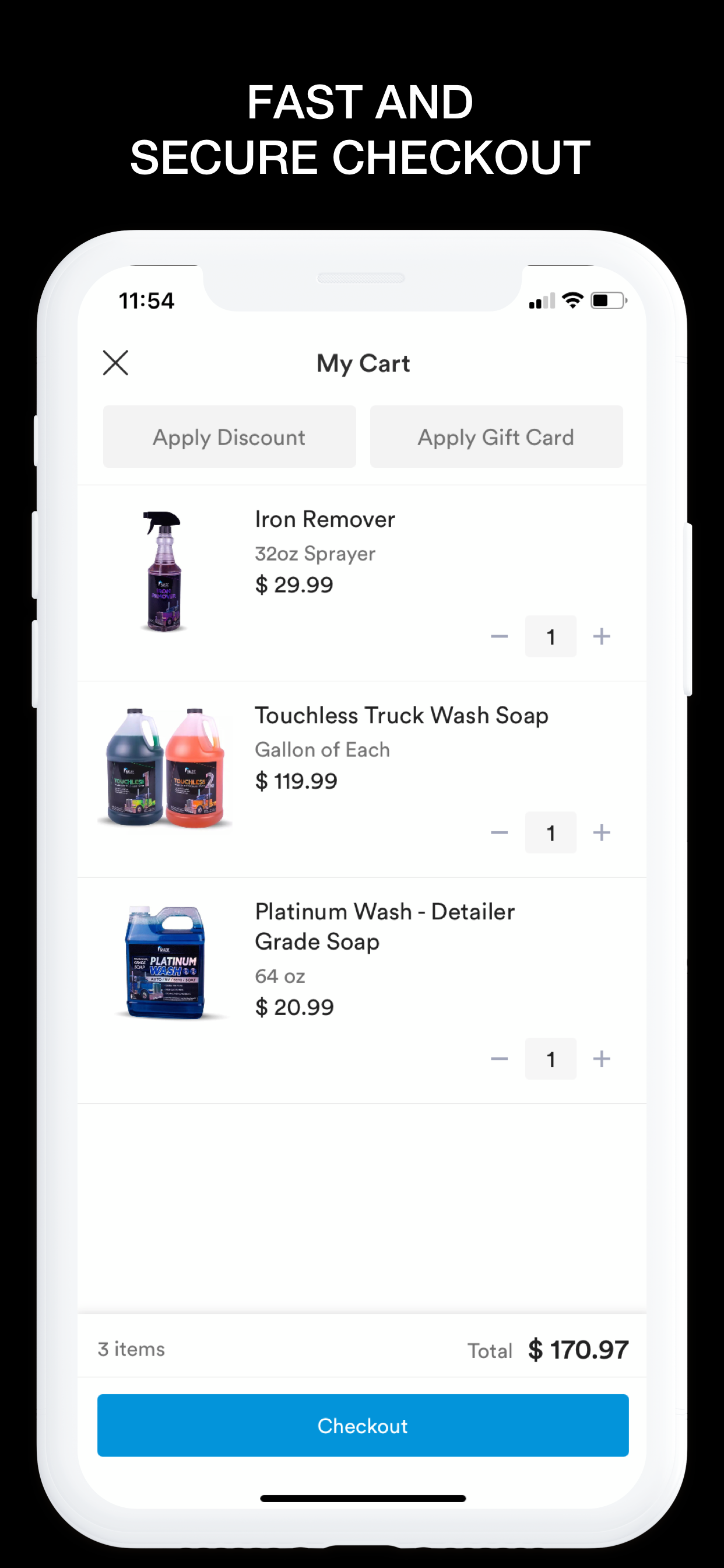 Image Wash Products screenshot 5