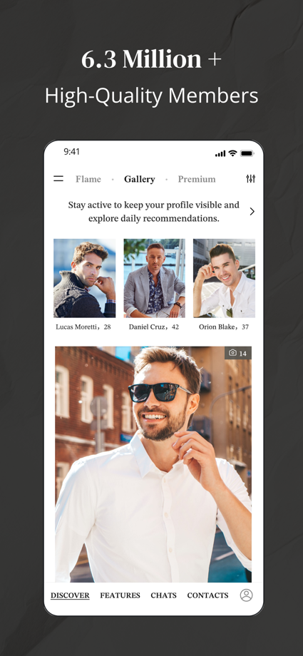 MM: Elite Premium Dating App App Store screenshot 2