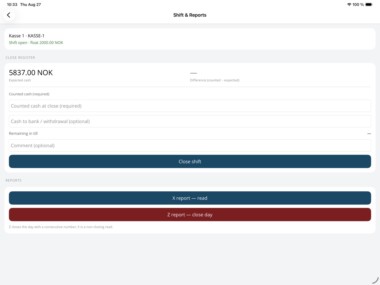 Screenshot 8 of Vossix POS